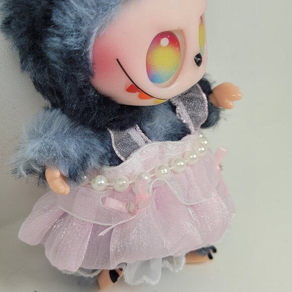 Labubu dress with bows and crown and pearls No Doll - Picture 4 of 10